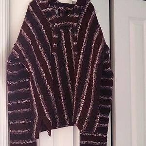 Mexican wool hoodie